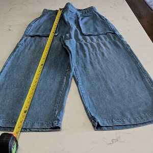 Young Fabulous & Broke Light Blue Wide Leg Jeans Medium
